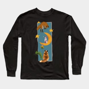 Dreamy foxes Long Sleeve T-Shirt